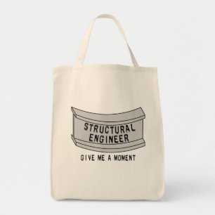 Tote Bag Moment de poutre de l'ingénieur structurel