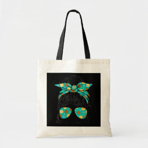 Tote Bag Momlife Messy Bun Scout Pour Filles Cookie Maman