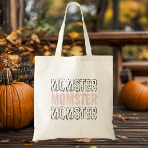 Tote Bag Momster Pink Halloween mignonne et Éffrayante !"