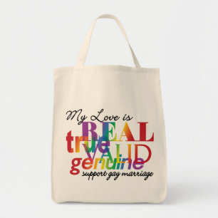 Tote Bag Mon Amour Est Un Véritable Soutien Au Mariage Gay