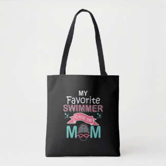 Tote Bag Mon Baigneur Favori M'Appelle Maman Baignade Amusa