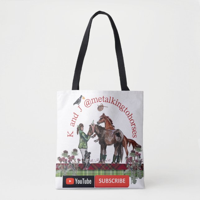 TOTE BAG MON CANAL DE TUBE (Devant)