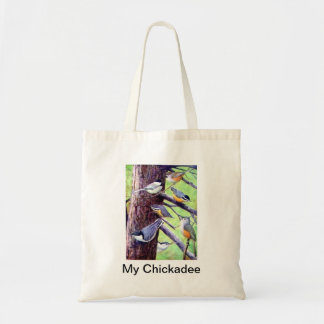 Tote Bag Mon Chickadee