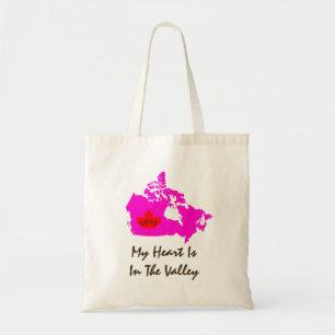 Tote Bag Mon coeur est dans la vallée la Nouvelle-Écosse