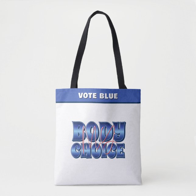 Tote Bag Mon corps Mon choix (Devant)