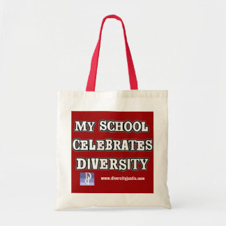Tote Bag Mon école célèbre la diversité
