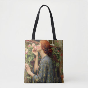 Tote Bag Mon Fourre-tout rose doux