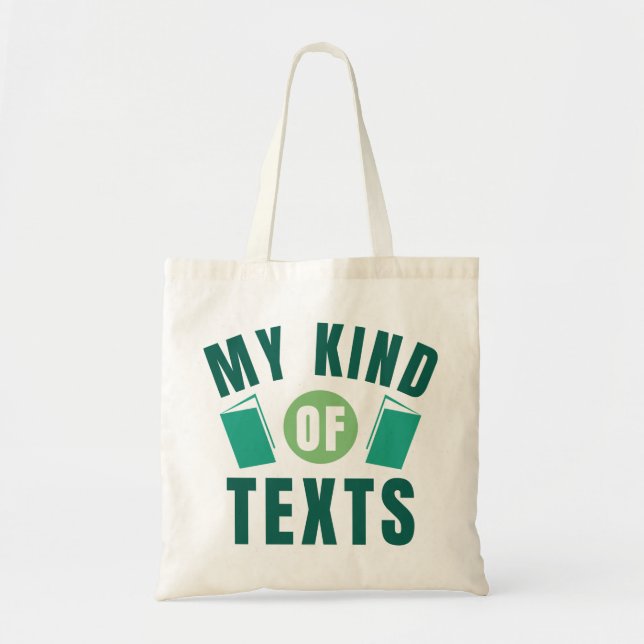 Tote Bag Mon Genre De Textes (Devant)