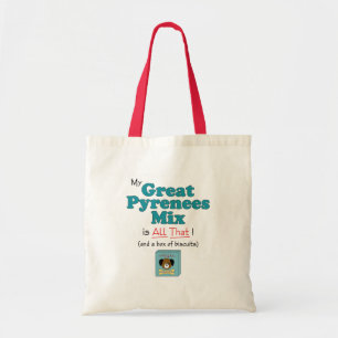 Tote Bag Mon mélange de Grands Pyrénées est tout cela !