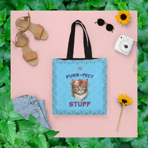 Tote Bag Mon truc de purr-fect