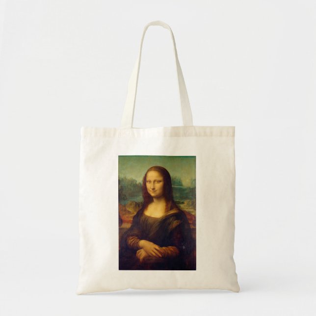 Tote Bag Mona Lisa de Da Vinci (Devant)