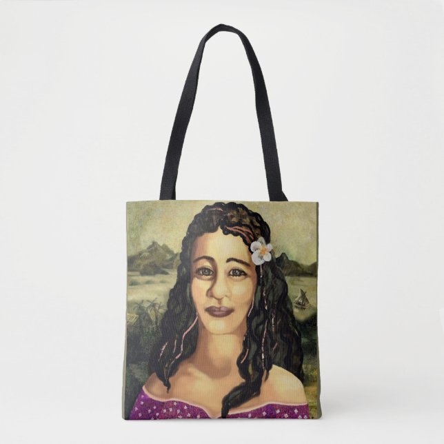 Tote Bag Mona Lisa du Pacifique (Devant)