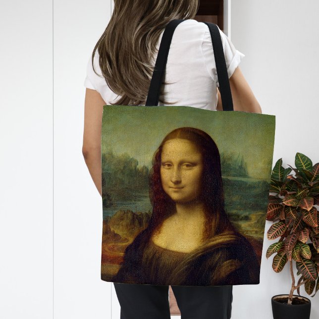 Tote Bag Mona Lisa | Léonard de Vinci (Créateur téléchargé)