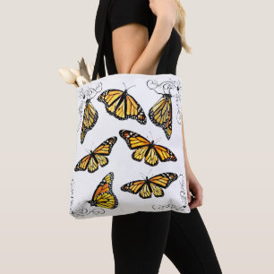Tote Bag Monarch Schmetterlinge Tasche