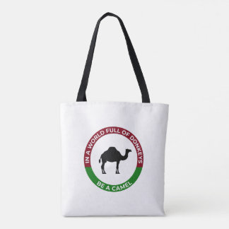 Tote Bag Monde d'ânes soit un chameau