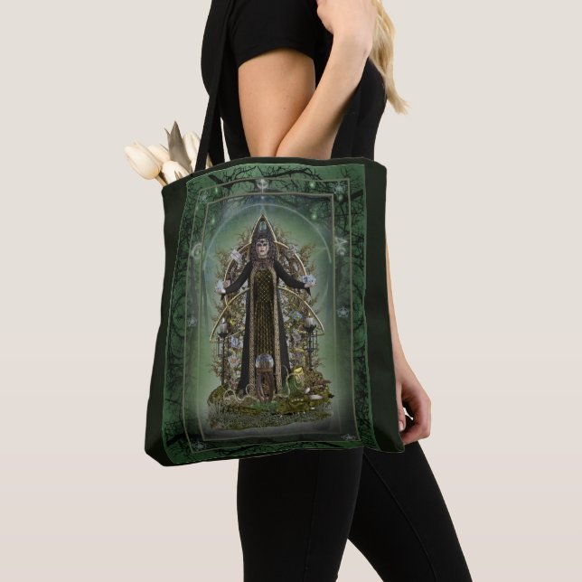 Tote Bag Monde de ~ de sorcière de tarot (De près)