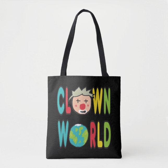 Tote Bag Monde des clowns (Devant)