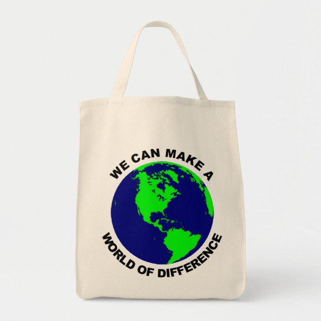 Tote Bag Monde des différences (Devant)