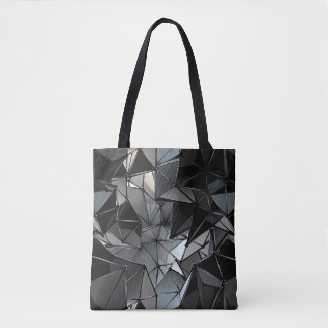 Tote Bag monochrome sans fin : (Devant)