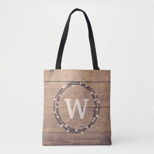 Tote Bag Monogram design (Devant)