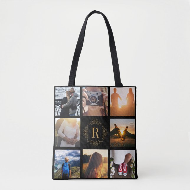 Tote Bag Monogramme 8 Frame LGN II (Devant)