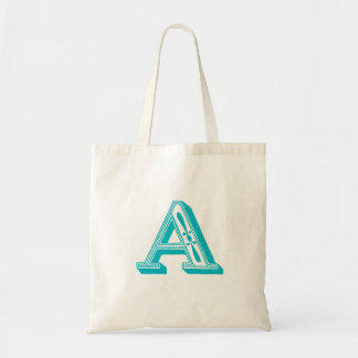 Tote Bag Monogramme "A" Fourre-tout