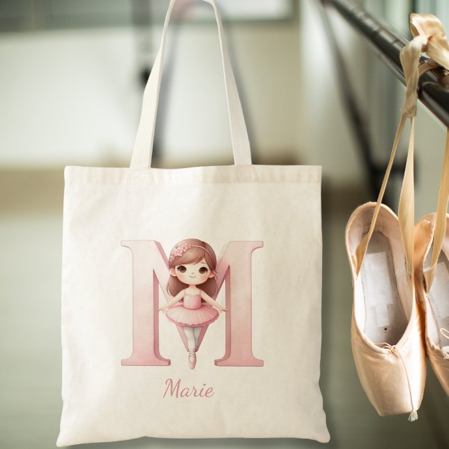 Tote Bag Monogramme Ballerina (Créateur téléchargé)
