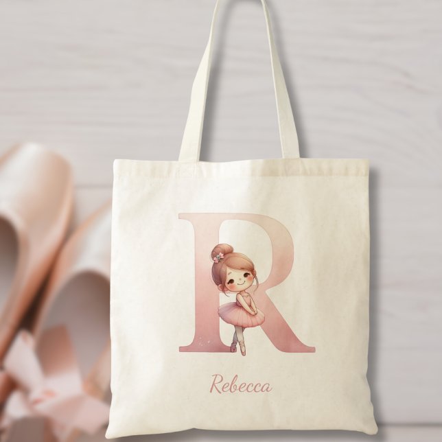 Tote Bag Monogramme Ballerina (Créateur téléchargé)