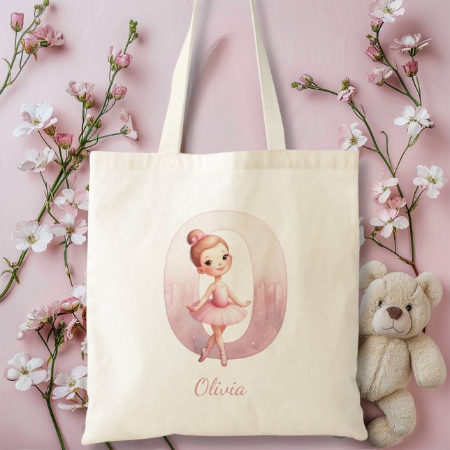 Tote Bag Monogramme Ballerina (Créateur téléchargé)