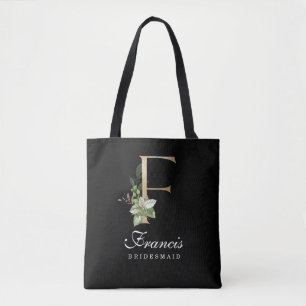 Tote Bag Monogramme Bridesmaid Fourre-tout