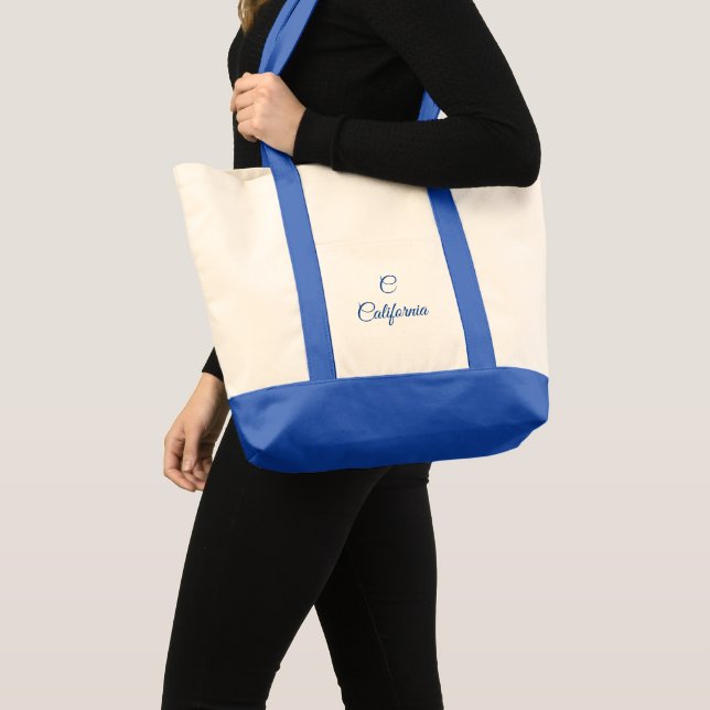 Tote Bag Monogramme de Californie (Devant (produit))
