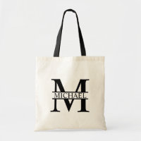 Monogramme et nom personnalisés