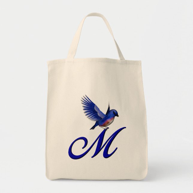 Tote Bag Monogramme initial M (Devant)