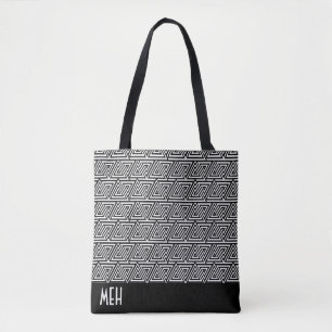 Tote Bag Monogramme minuscule détriqué
