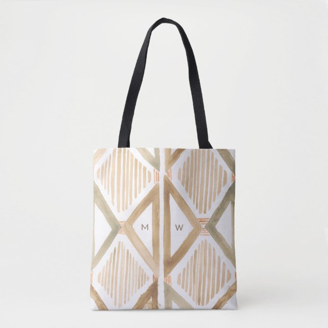 Tote Bag Monogramme | Mombasa Memories IV (Devant)