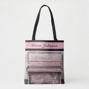 Tote Bag Monogramme nommé de Fourre-tout de musique antiqu