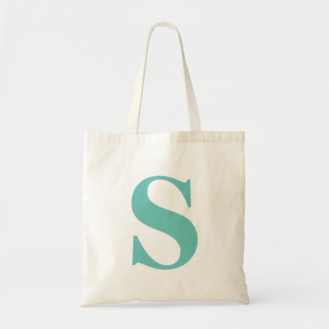 Tote Bag Monogramme nommé personnalisé (Devant)