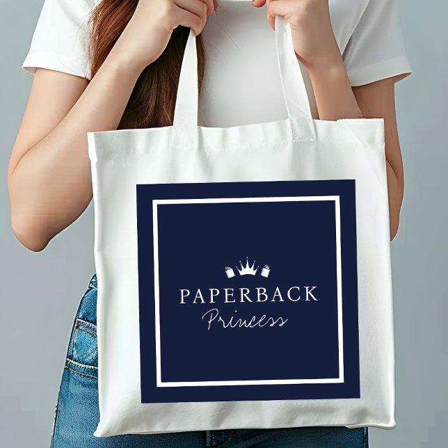 Tote Bag Monogramme Paperback Princess (Créateur téléchargé)