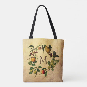 Tote Bag monogramme personnalisé nature fourre-tout