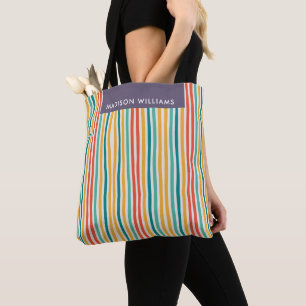 Tote Bag monogrammed, nom,