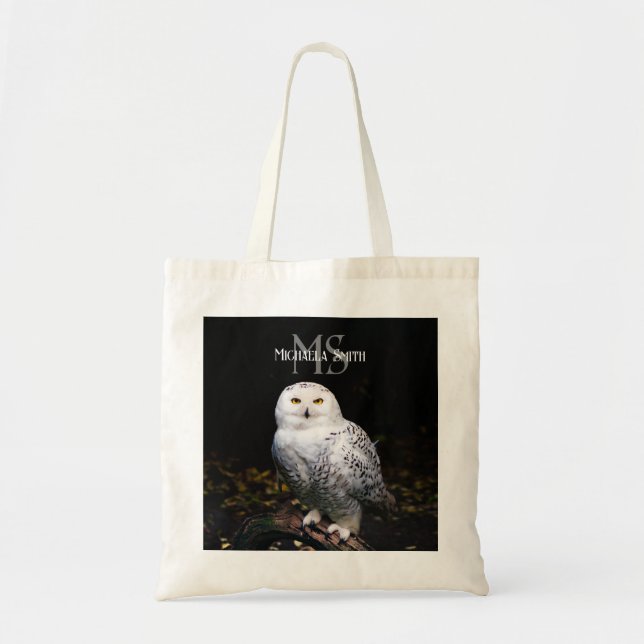 Tote Bag Monographie de hivernal majestueux hivernal (Devant)