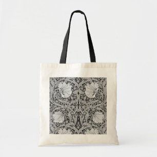 Tote Bag Monotone gris Pimpernel, William Morris