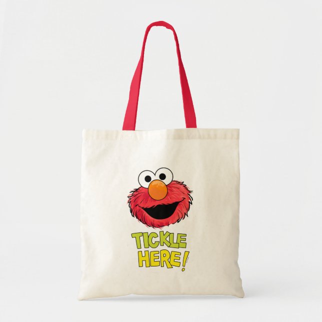 Tote Bag Monster à la fin de cette histoire | Elmo (Devant)
