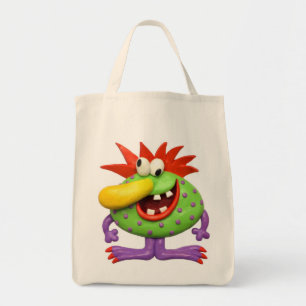 Tote Bag Monstre jaune de nez