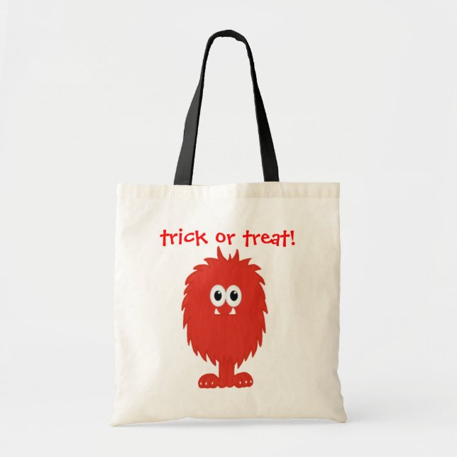 Tote Bag Monstre velu (Devant)