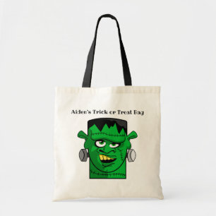 Tote Bag Monstre vert personnalisé