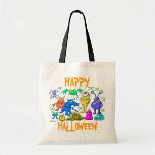 Tote Bag Monstres de Halloween