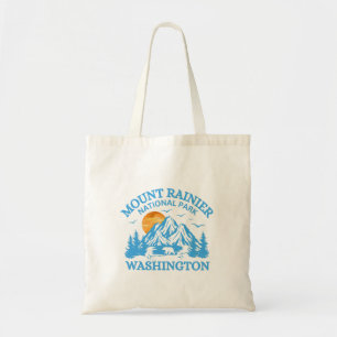 Tote Bag mont Rainier parc national Homme's Basic T-Shirt