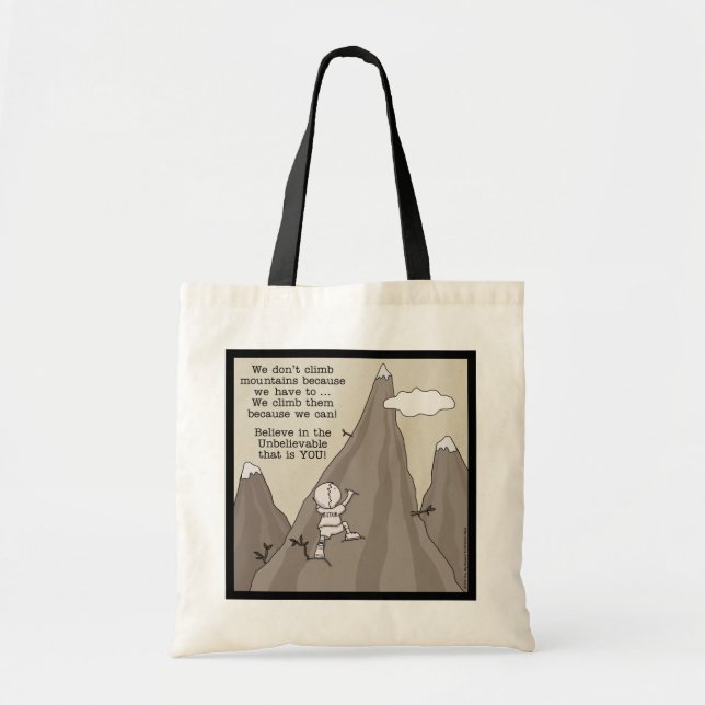 Tote Bag Montagne Climat (Devant)
