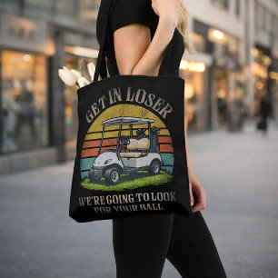 Tote Bag Monte dans la voiture, abruti, on va chercher ta b